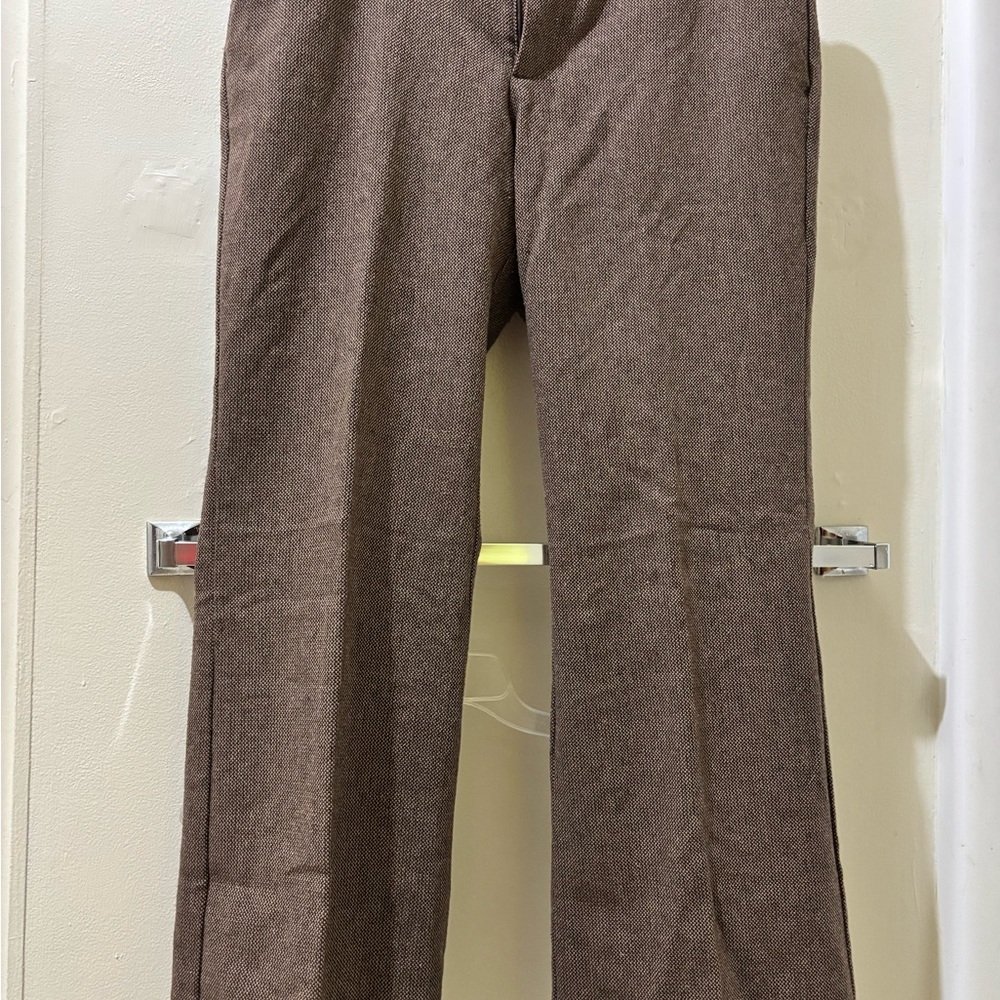 Old Navy Ladies wool Brown tweed Chinos